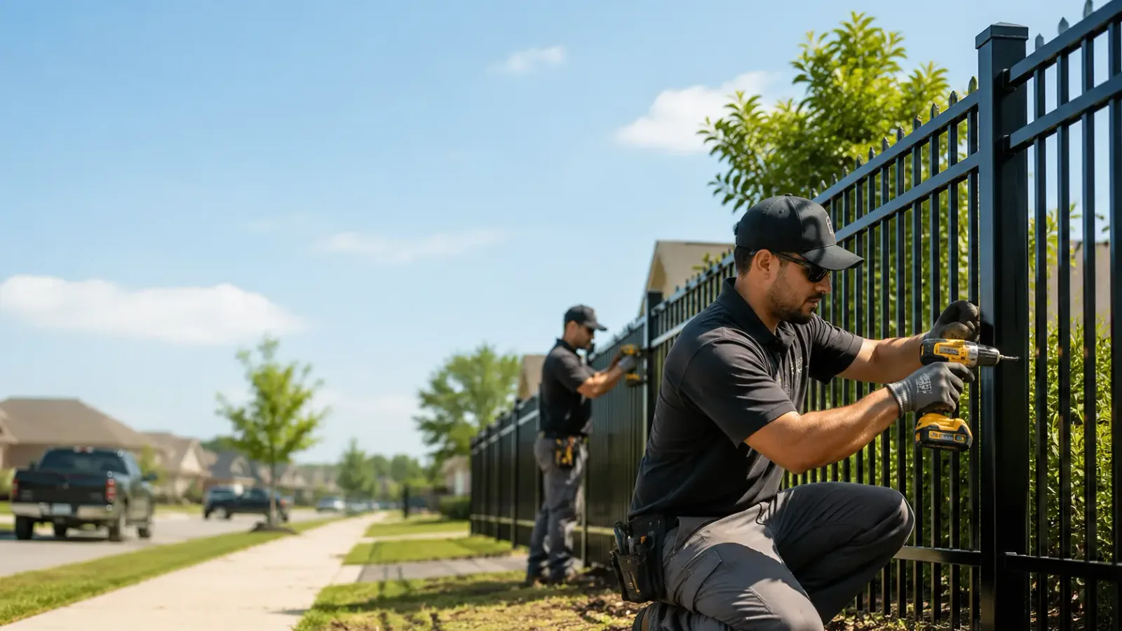 Metal Fence Installation in Hampton, SC